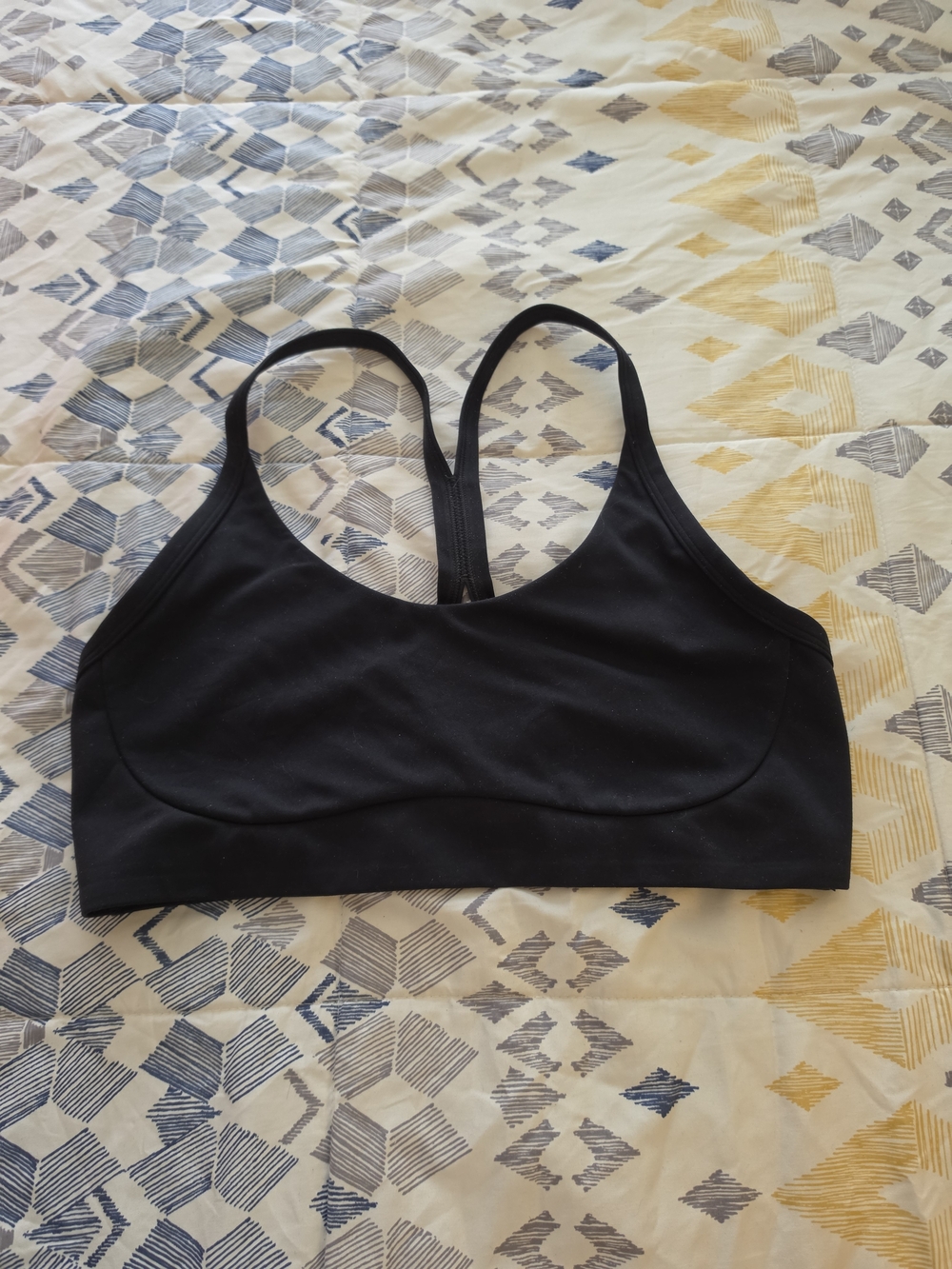 Under Armour L Black Women's Seamless Racerback Bralette